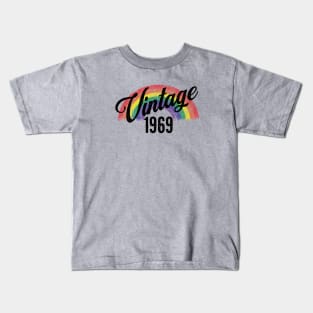 Vintage 1969 Kids T-Shirt